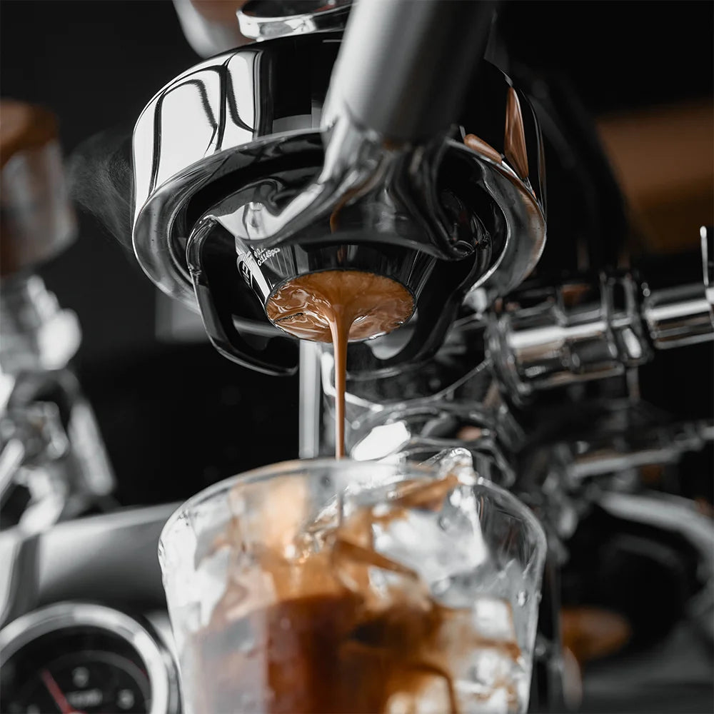 58mm version of the IKAPE Convex Espresso Filter Basket