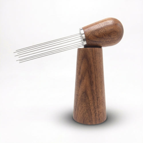 eprolo 8-Needle Espresso WDT Tool with Wood Base – Espresso Accessories