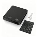 Coffee Scale with Timer | 3kg / 0.1g Precision | USB-C Rechargeable | LED Display