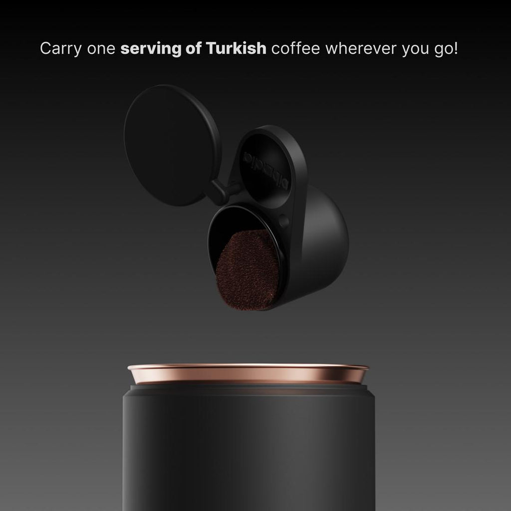 Arcadia Go Portable Turkish Coffee Maker – USB-C Rechargeable