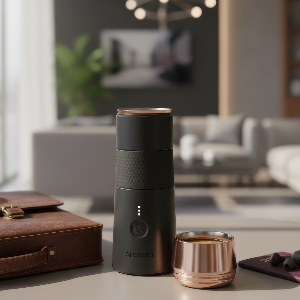 Arcadia Go Portable Turkish Coffee Maker – USB-C Rechargeable