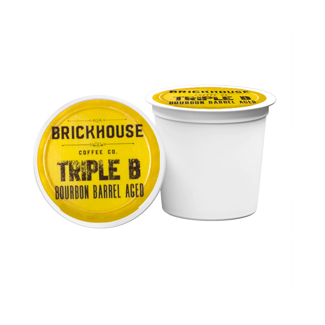 Brickhouse Coffee Pods Triple B for Keurig K-Cup Brewers, 12 Count