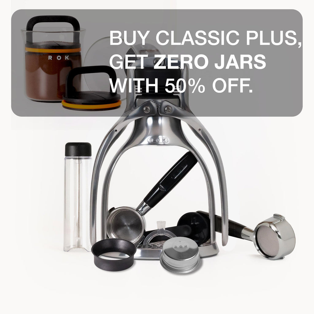 ROK EspressoGC Classic PLUS — Manual Lever Espresso Machine