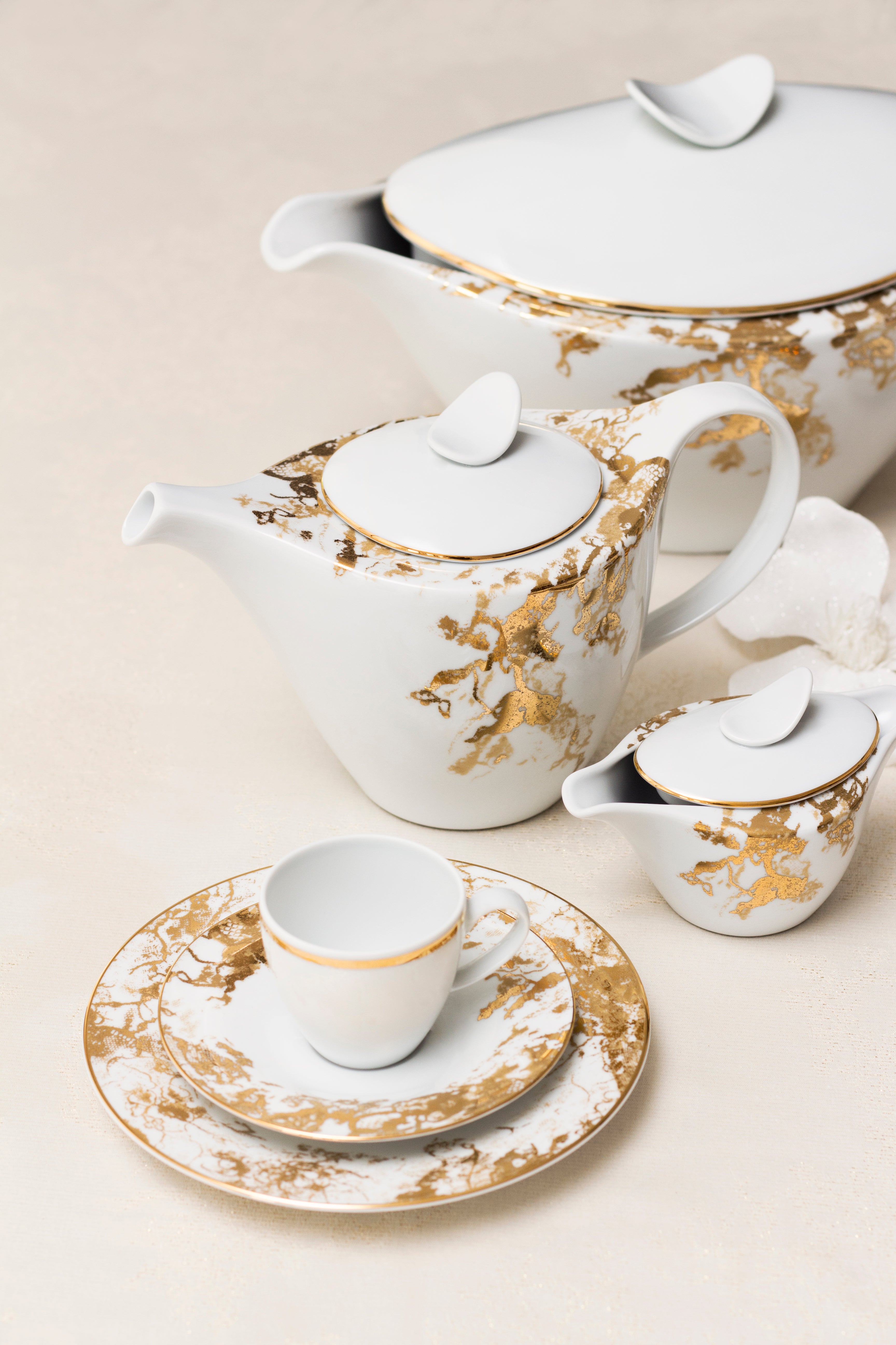 Belle Epoque Espresso Cup & Saucer (Set of 2)