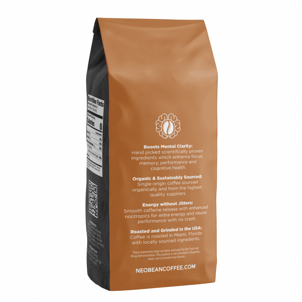 NeoBean Cerebro Blend – Mushroom Coffee with 8 Adaptogenic Mushrooms