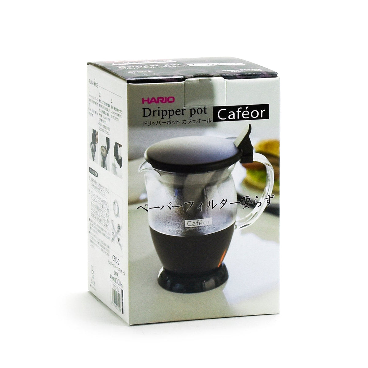 Hario Caféor - Drip Coffee Maker, 300ml Reusable Filter