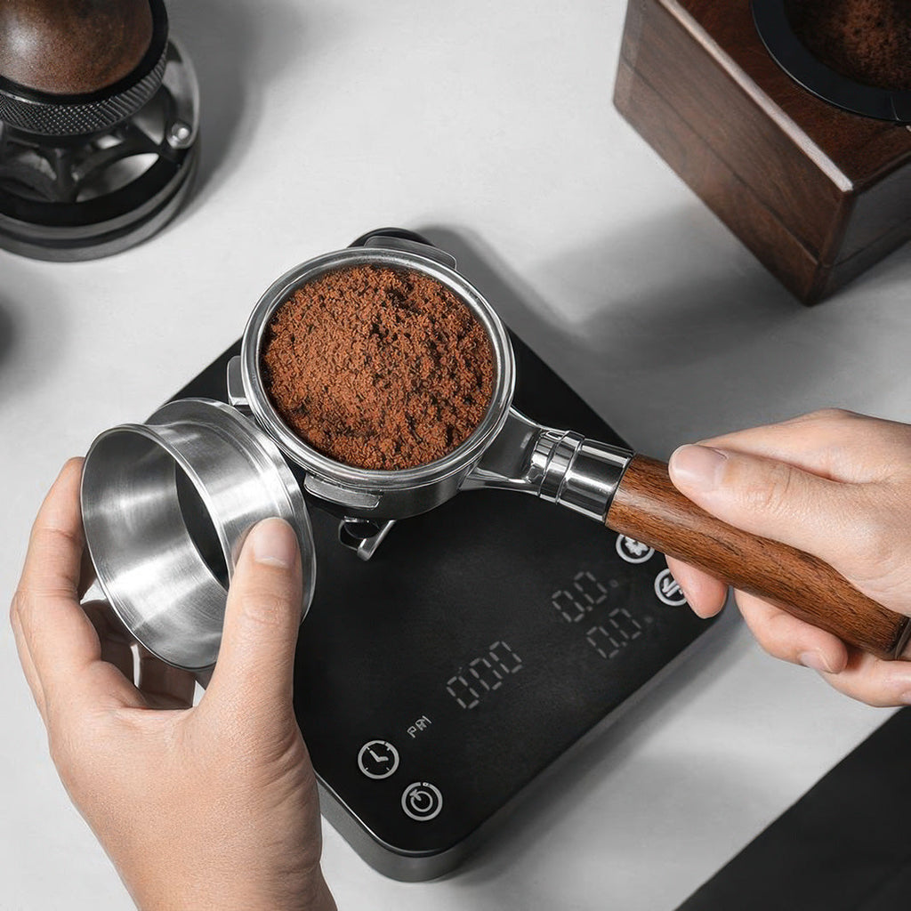 Handcrafted Flat-bottom Bottomless Portafilter - Shop Coffee Hobby