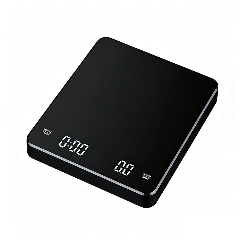 Coffee Scale with Timer | 3kg / 0.1g Precision | USB-C Rechargeable | LED Display