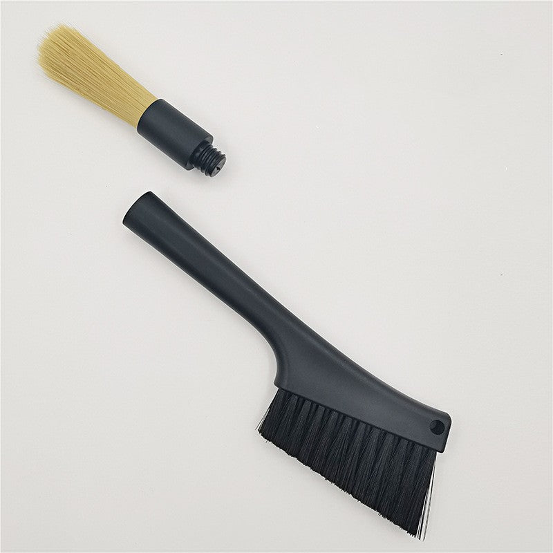 Bean Grinder Cleaning Brush - Dual Head Coffee Machine & Bar Counter Brush - Shop Coffee Hobby