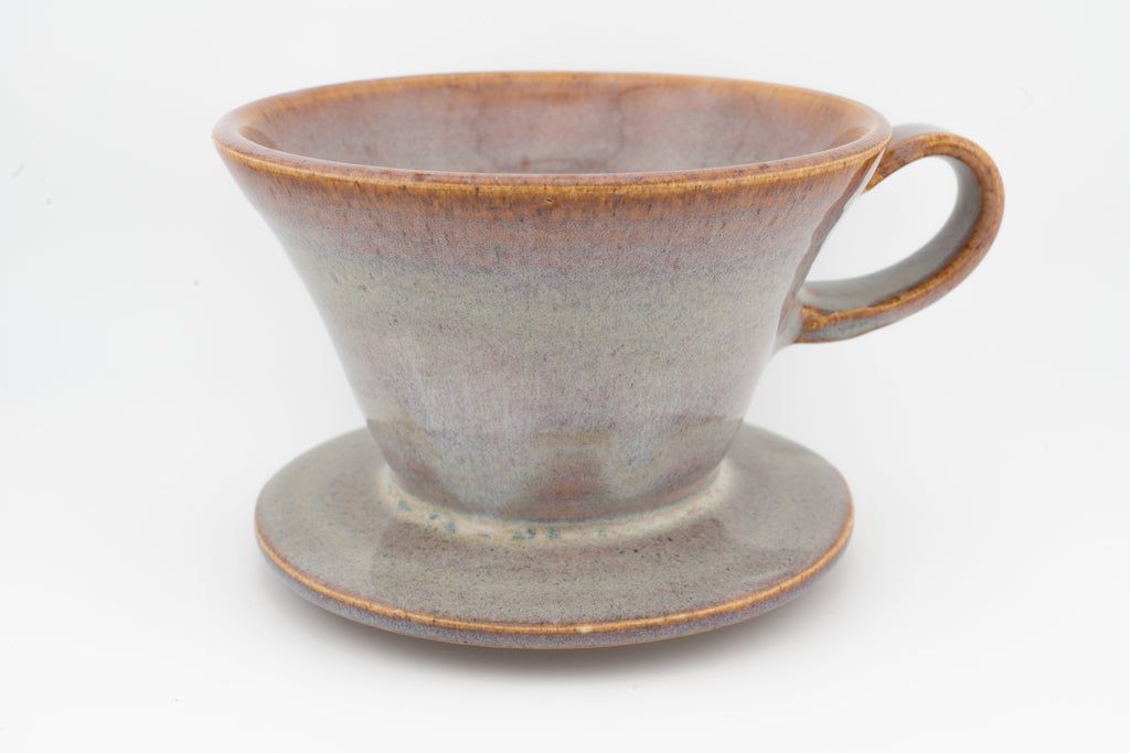Swan City Ceramics V60 Pour-Over Coffee Dripper – Handmade Ceramic Cone Brewer