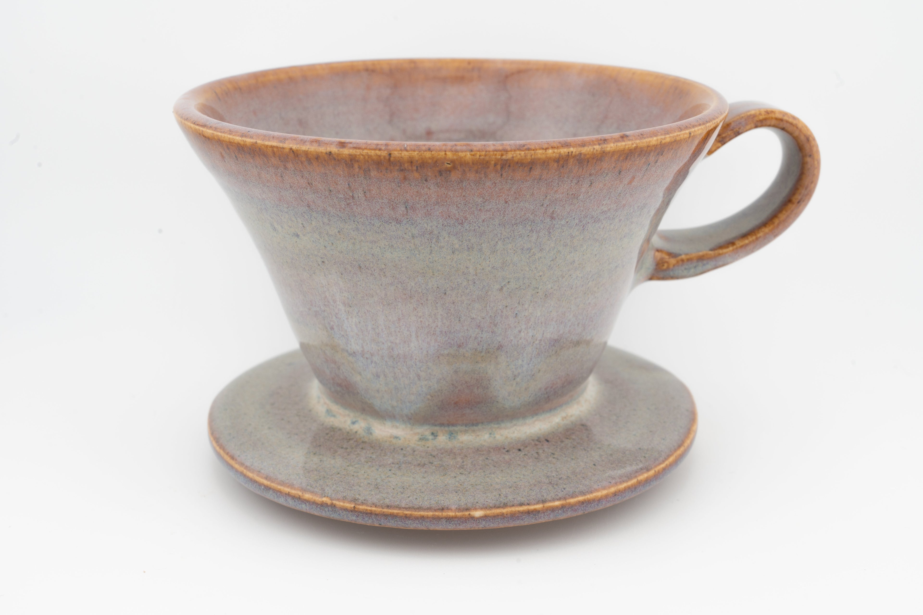 Swan City Ceramics V60 Pour-Over Coffee Dripper – Handmade Ceramic Cone Brewer