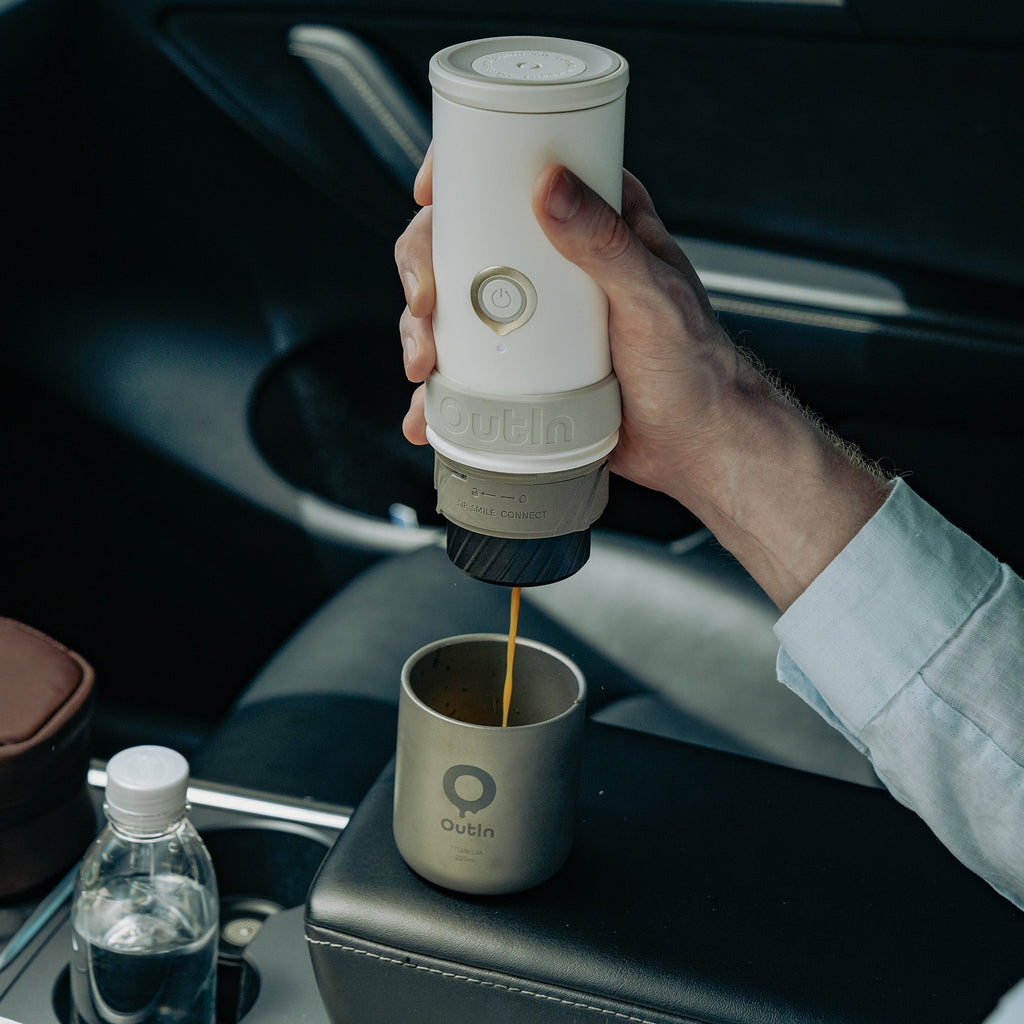 OutIn Double-Wall Titanium Coffee Cup