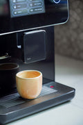 Handmade Beige Stoneware Espresso Cup – 2oz Ceramic Coffee Cup from Ukraine