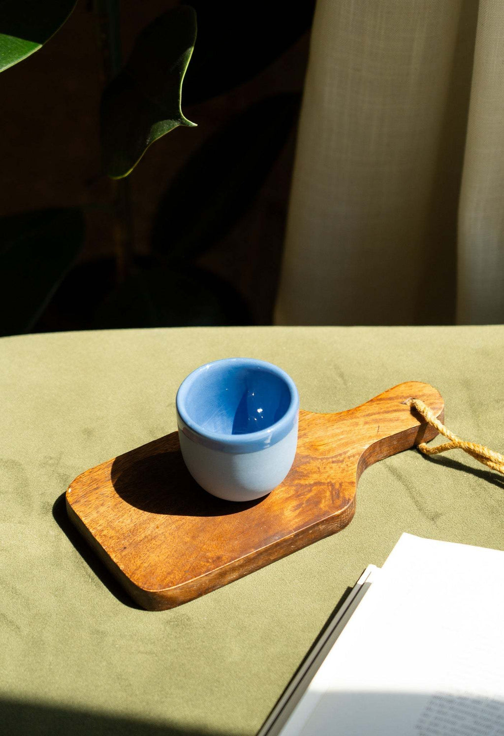 Handmade Porcelain Espresso Cup – Ukrainian Ceramic 2oz Cup (Green, Blue, Pink, Brown) – With or Without Saucer