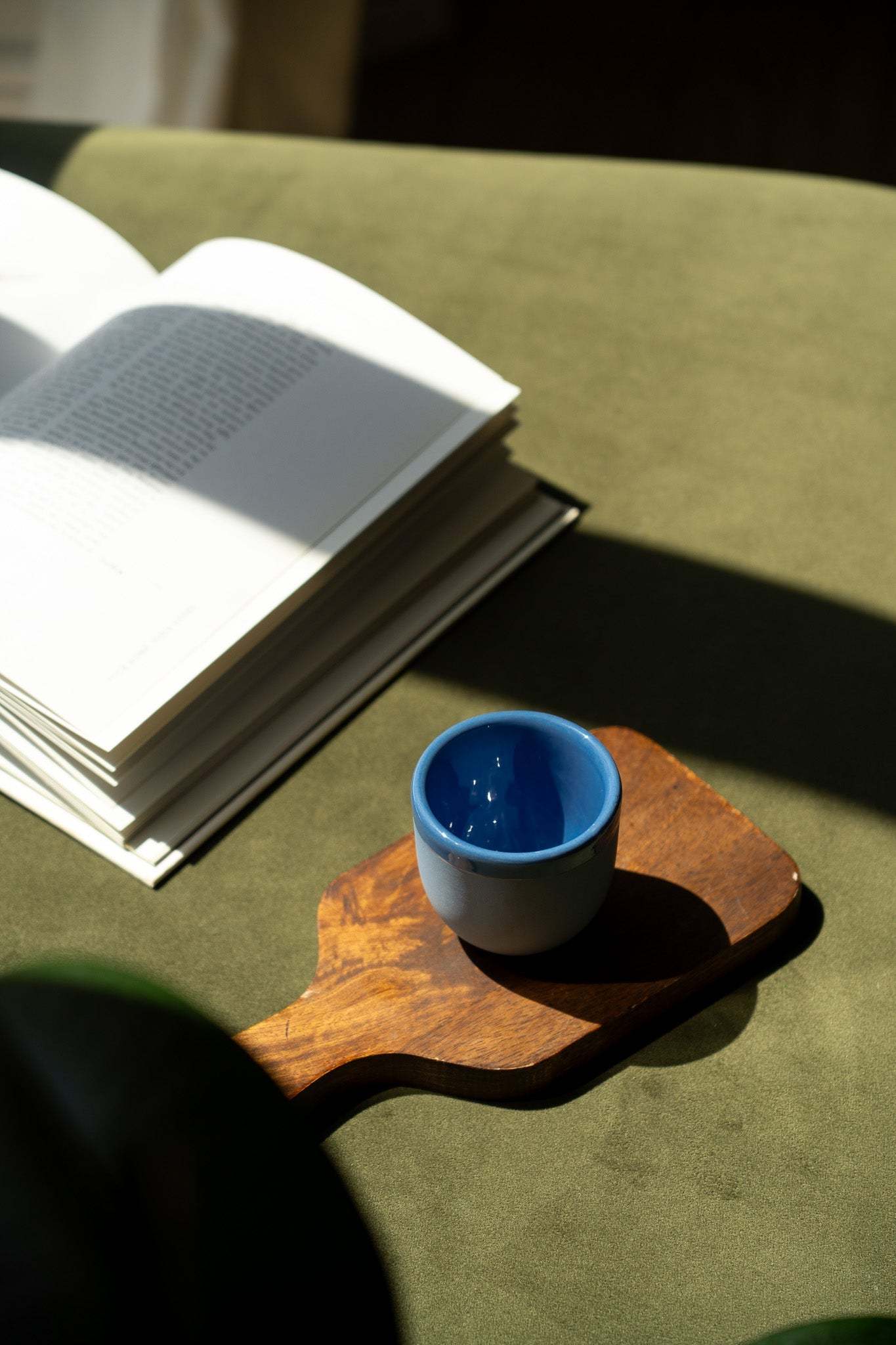 Handmade Porcelain Espresso Cup – Ukrainian Ceramic 2oz Cup (Green, Blue, Pink, Brown) – With or Without Saucer