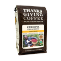 Thanksgiving Coffee Company Ethiopia Yirgacheffe Gedeb Worka Co-op Light Roast Whole Bean 12oz Bag