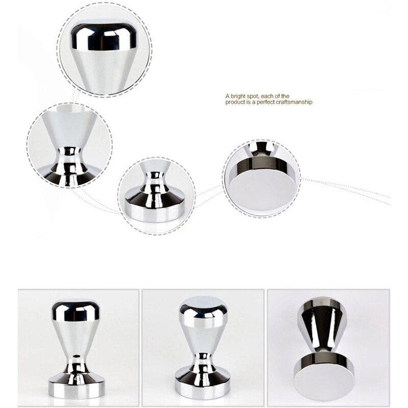 Stainless Steel Espresso Tamper – 51mm or 57.5mm