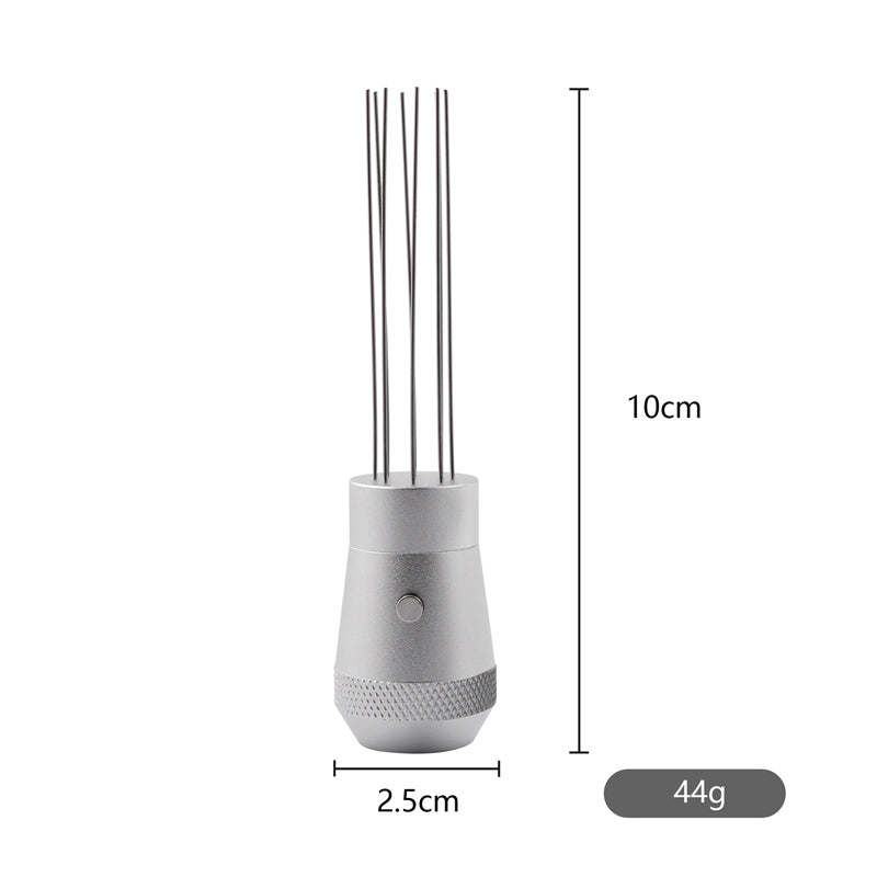 Magnetic Espresso WDT Tool in Silver Stainless Steel