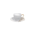 Fiume D'Oro Espresso Cup & Saucer (Set of 2)
