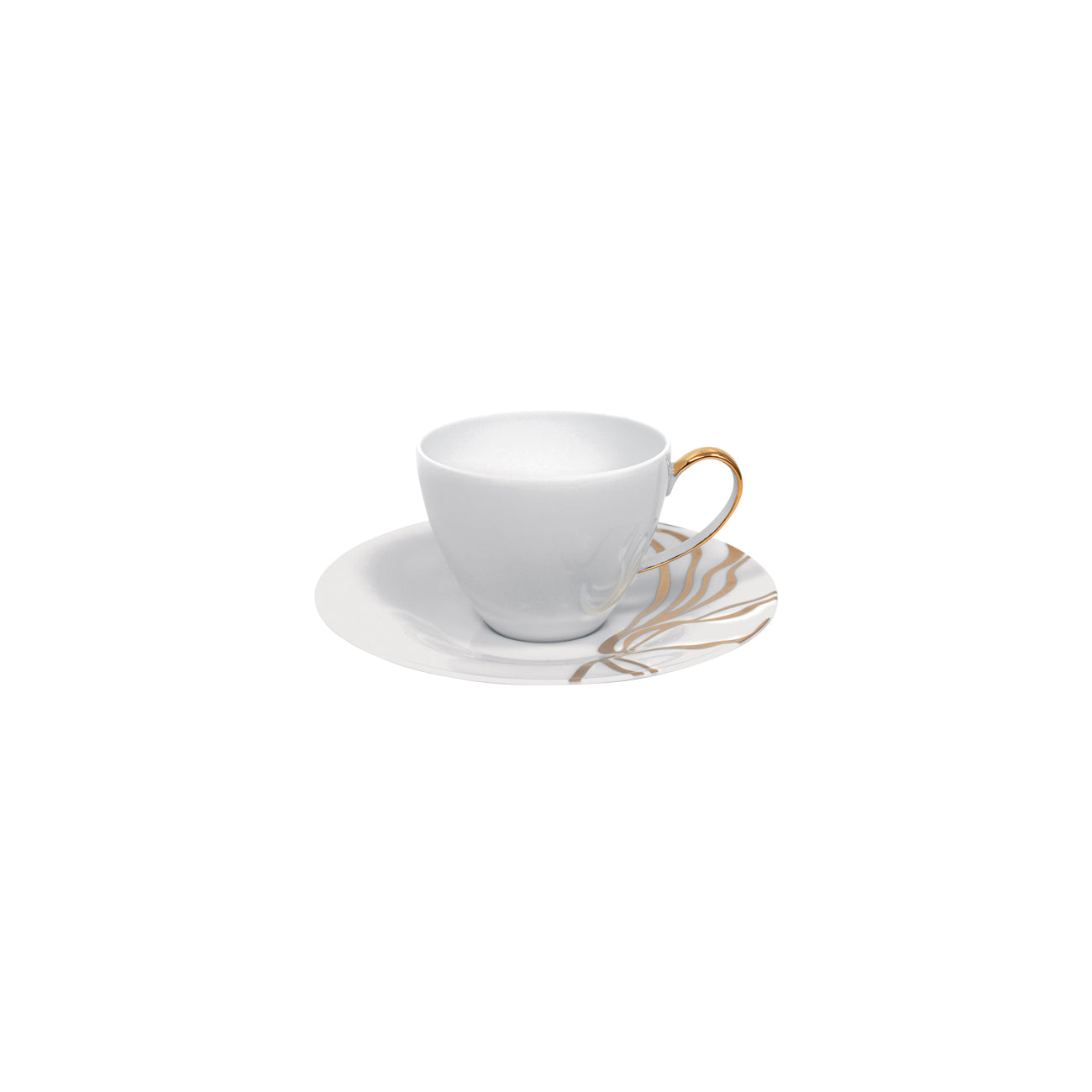 Fiume D'Oro Espresso Cup & Saucer (Set of 2)