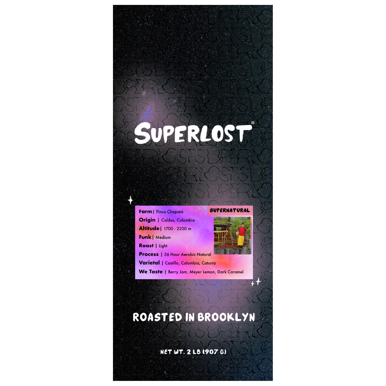 Supernatural – Colombian Washed Coffee from Anserma Cooperative (Whole Bean or Drip | ½LB–5LB)