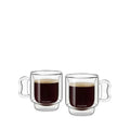 Double‑Wall Espresso Cups – 120ml / 4oz Borosilicate Glass (Set of 2 or 4) – Ovalware
