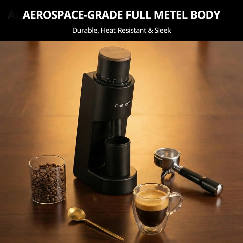 Geimori GU38 Slim Single-Dose Coffee Grinder