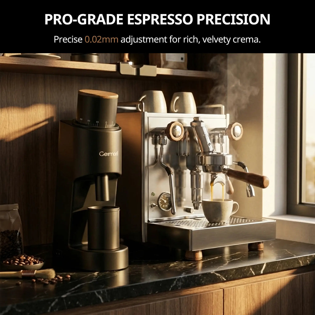 Geimori GU38 Slim Single-Dose Coffee Grinder