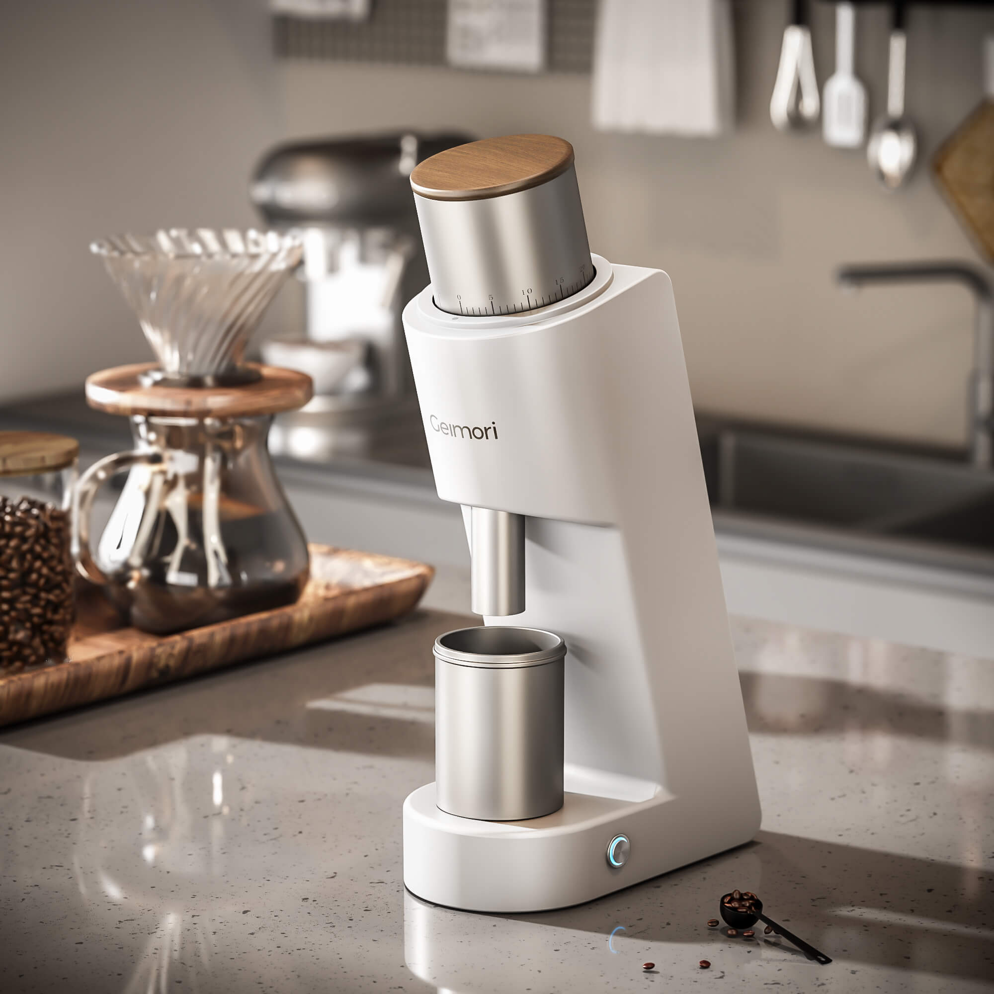 Geimori GU38 Compact Single-Dose Coffee Grinder