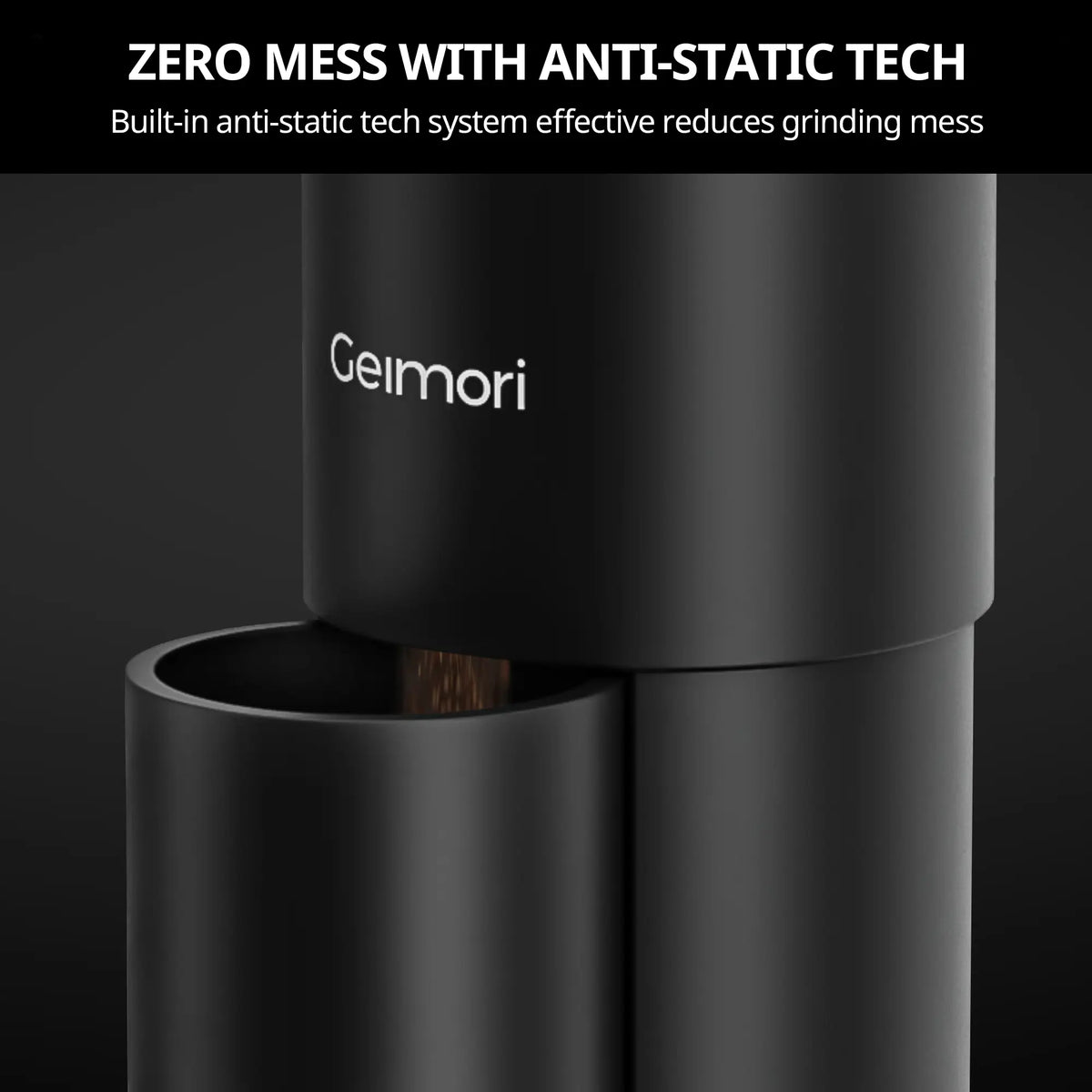 Geimori T38 Plus Electric Coffee Grinder for Espresso & Filter