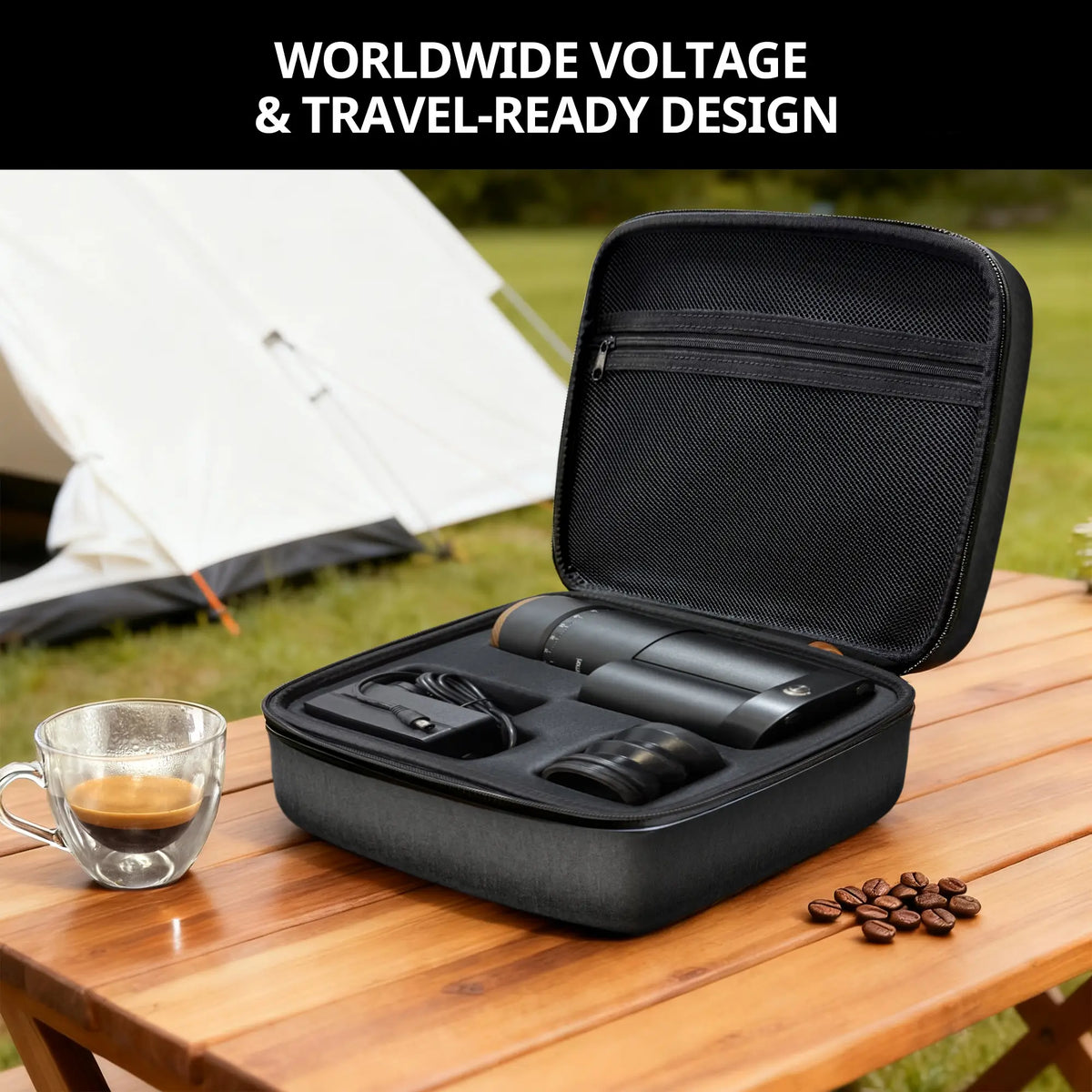 Geimori T38 Plus Electric Coffee Grinder for Espresso & Filter