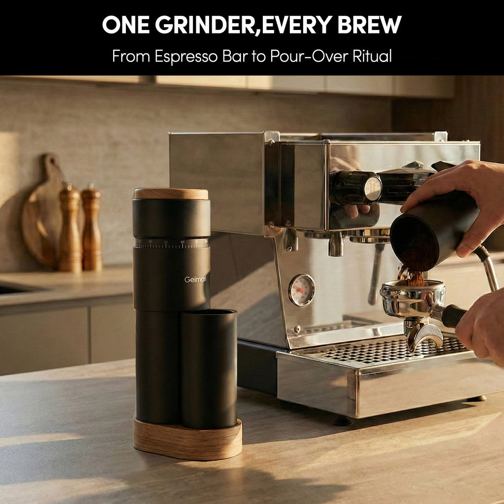 Geimori T38 Plus Compact Electric Coffee Grinder