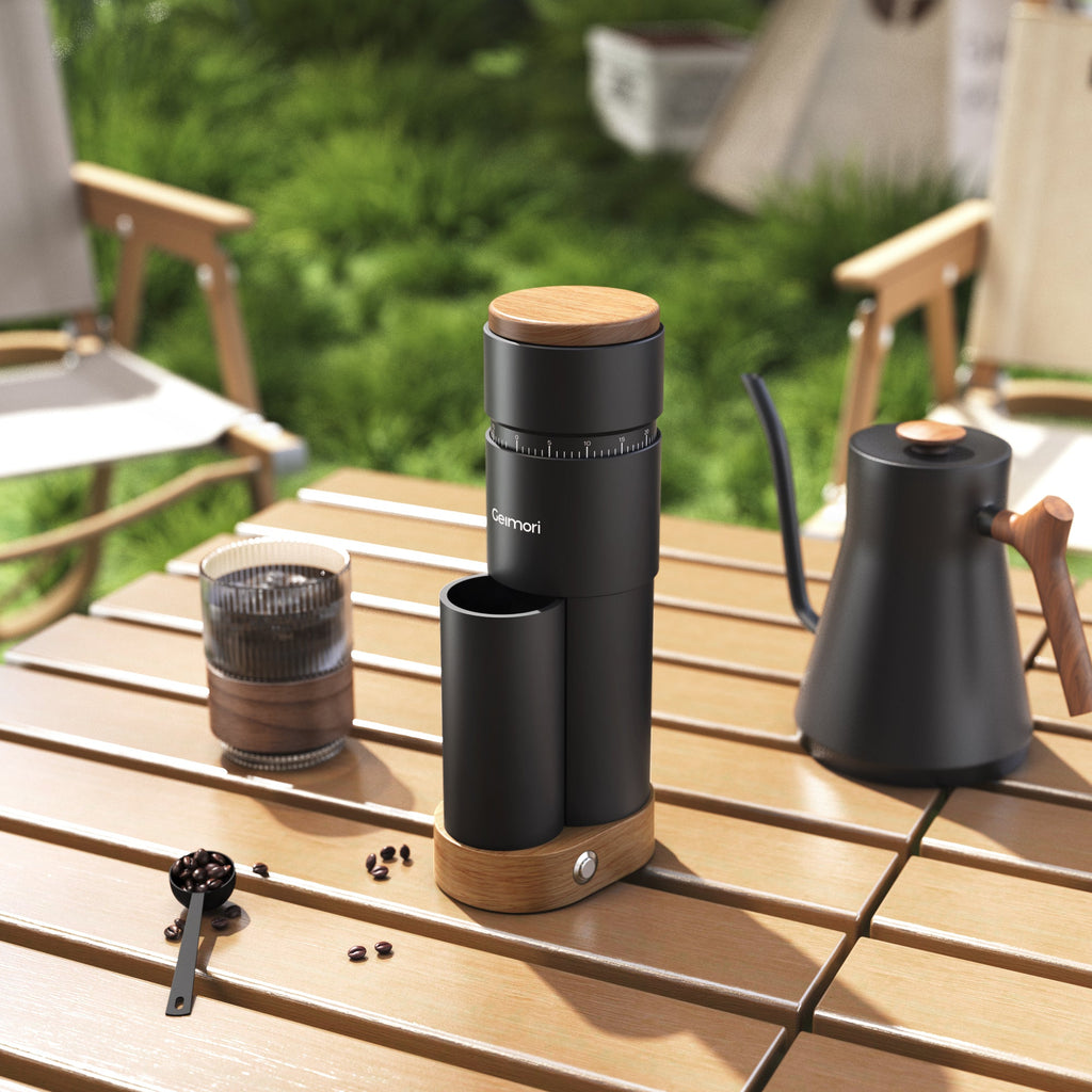 Geimori T38 Plus Compact Electric Coffee Grinder