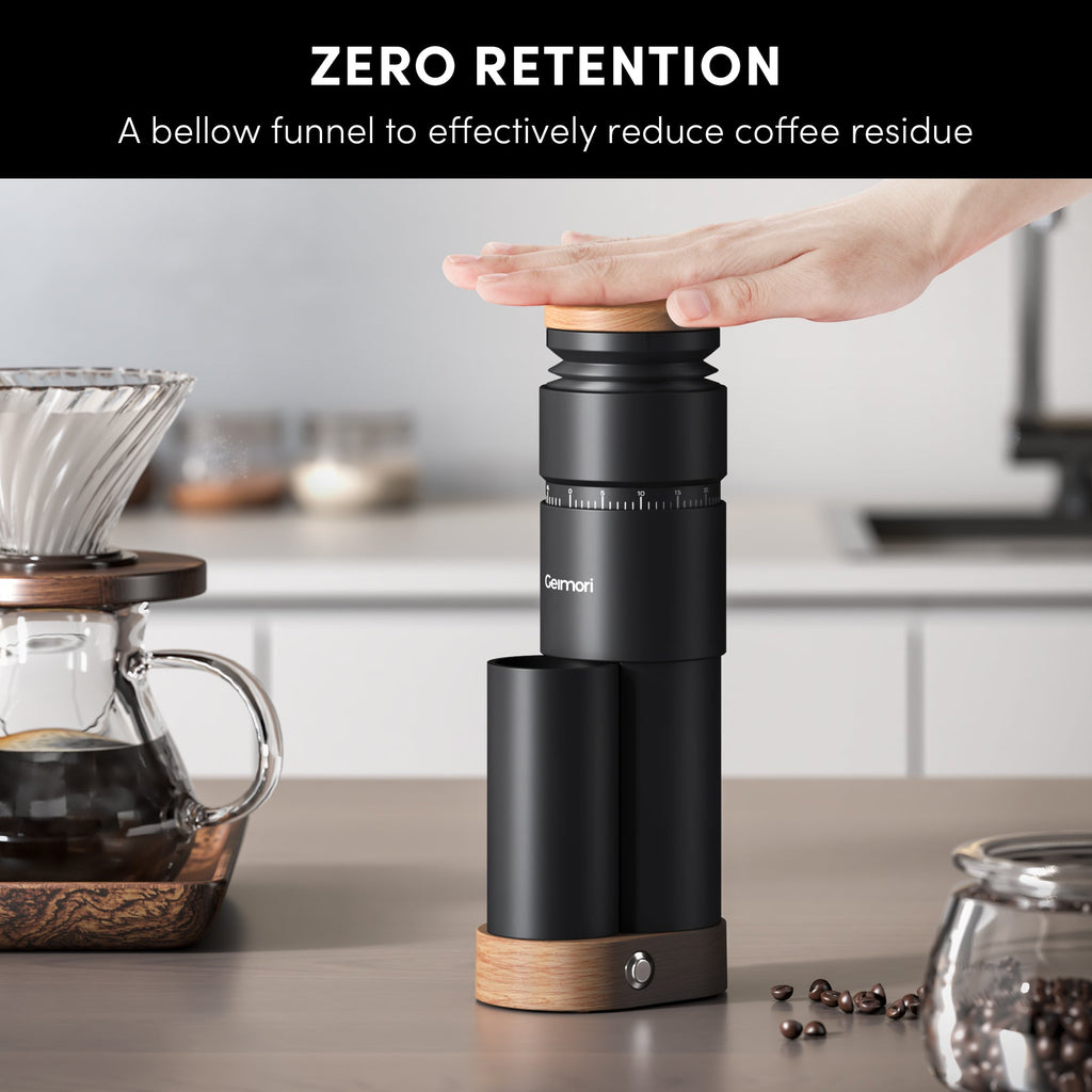 Geimori T38 Plus Compact Electric Coffee Grinder