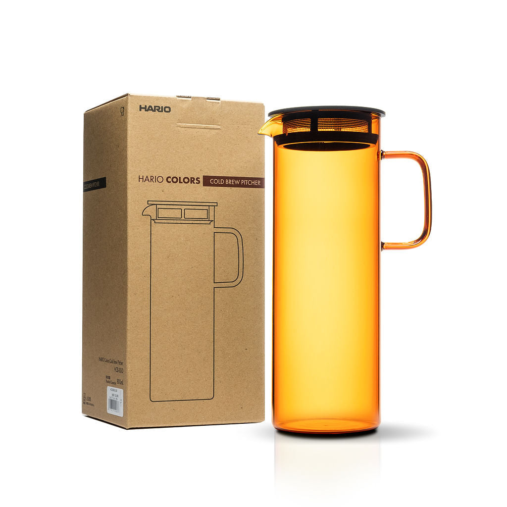 Amber 800 ml Hario Glass Iced & Cold Brew Tea Pitcher
