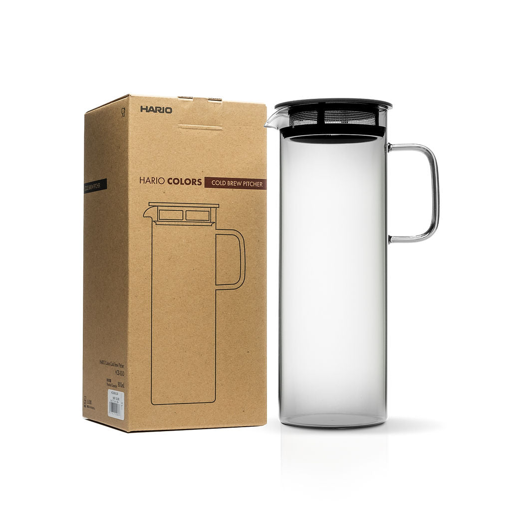 800 ml Hario Glass Iced & Cold Brew Tea Pitcher in Gray
