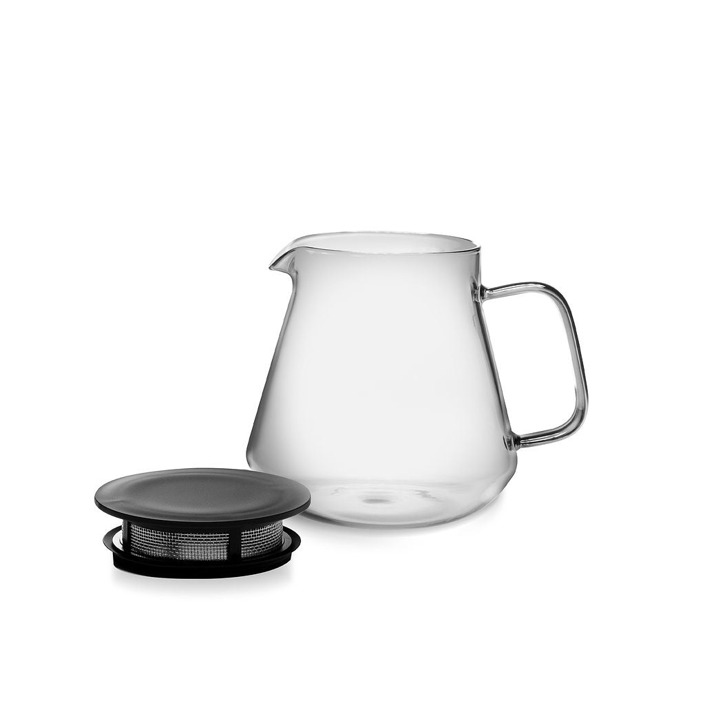 600 ml gray Hario Glass Coffee & Tea Server
