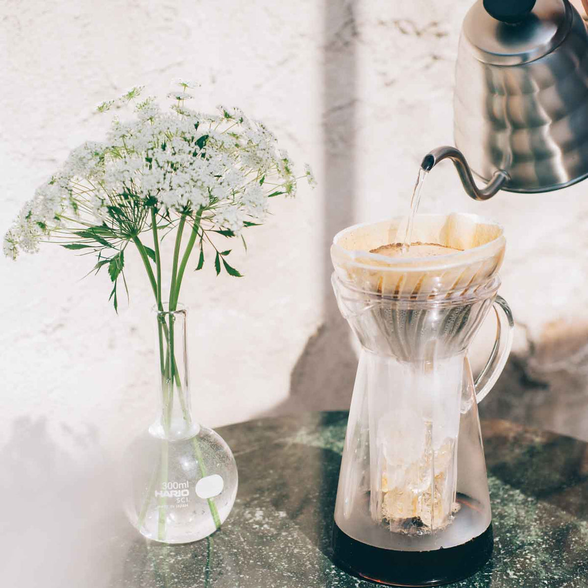 700 ml Glass Server for hot and iced coffee