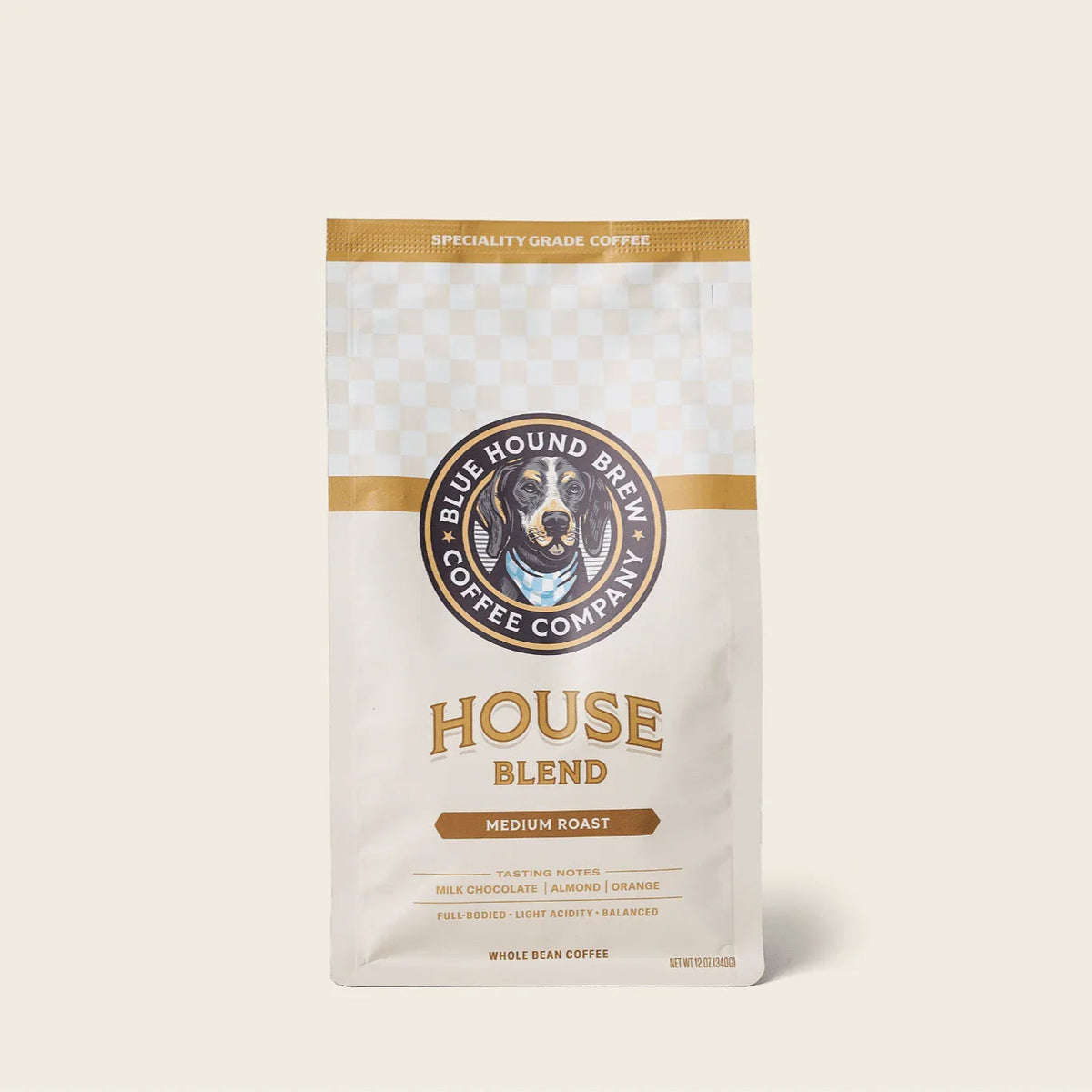 Blue Hound Brew House Blend Coffee, Medium Roast, 5lb Bag