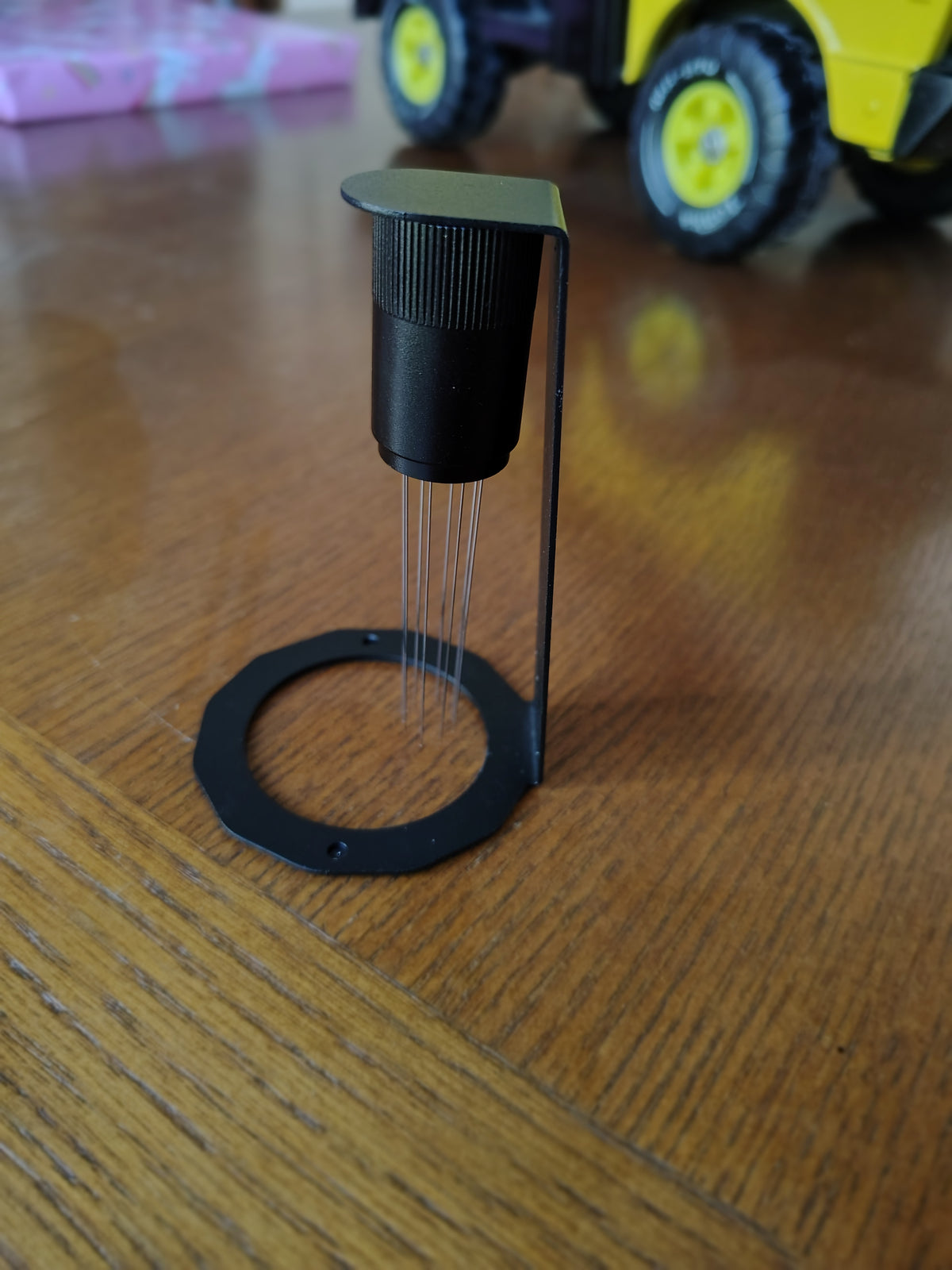 Alchemy Harvest Coffee Espresso WDT Distribution Tool in Black Magnetic and Black or White version
