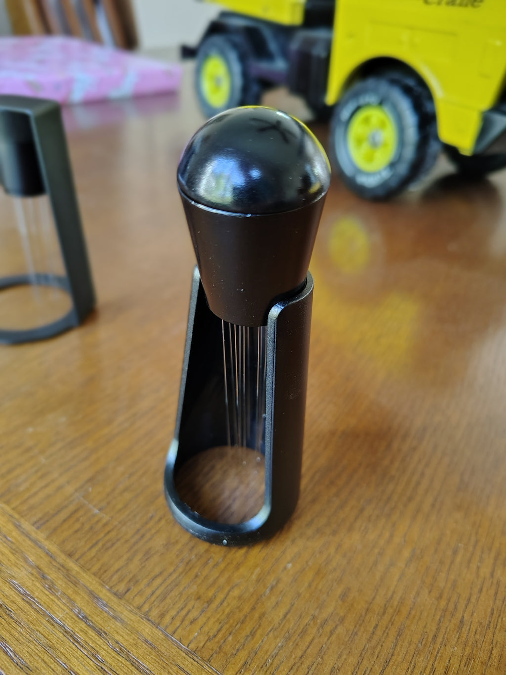 Alchemy Harvest Coffee Black WDT Espresso Distribution Tool with Stand