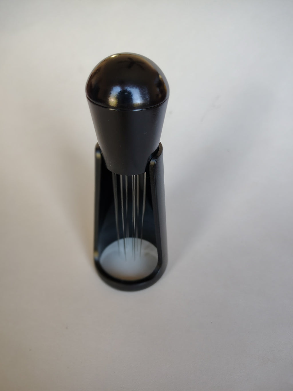 Black Alchemy Harvest Coffee WDT Espresso Distribution Tool with Stand