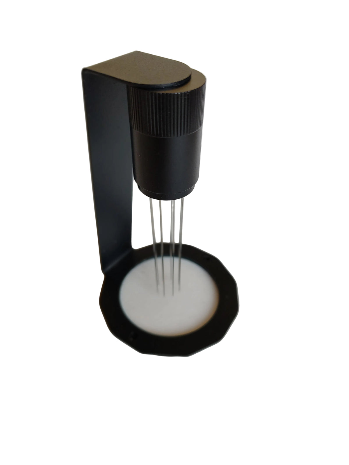 Alchemy Harvest Coffee Espresso WDT Distribution Tool, Black Magnetic and Black or White version.