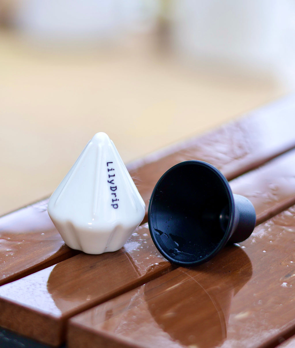 LilyDrip 66 – Ceramic Pour-Over Dripper Accessory, Successor to GIO
