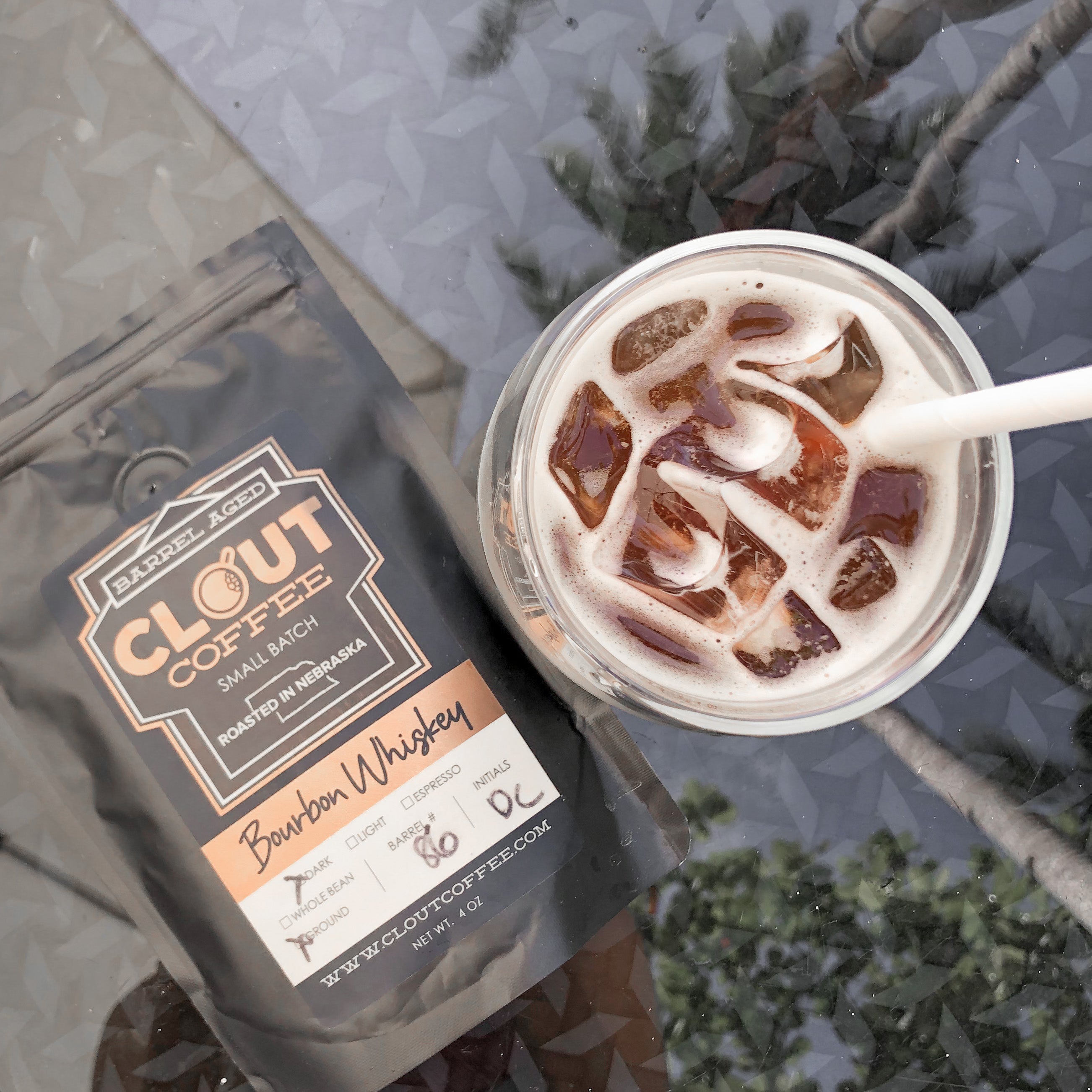 Bourbon Barrel Aged Colombian Coffee, 4oz Sample - Shop Coffee Hobby