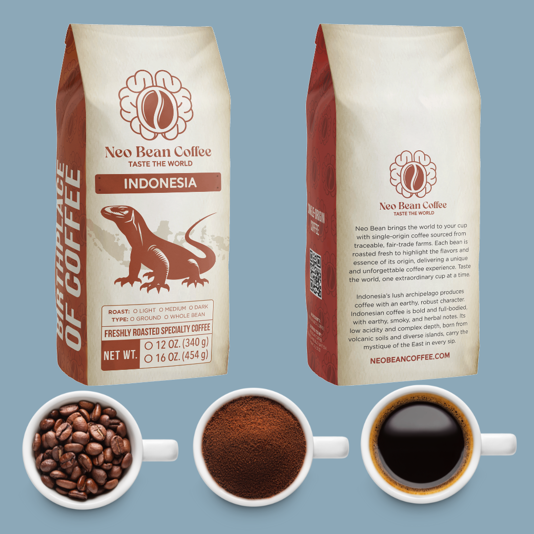 Bali Wet Hulled Single-Origin Coffee – Freshly Roasted Arabica from Indonesia