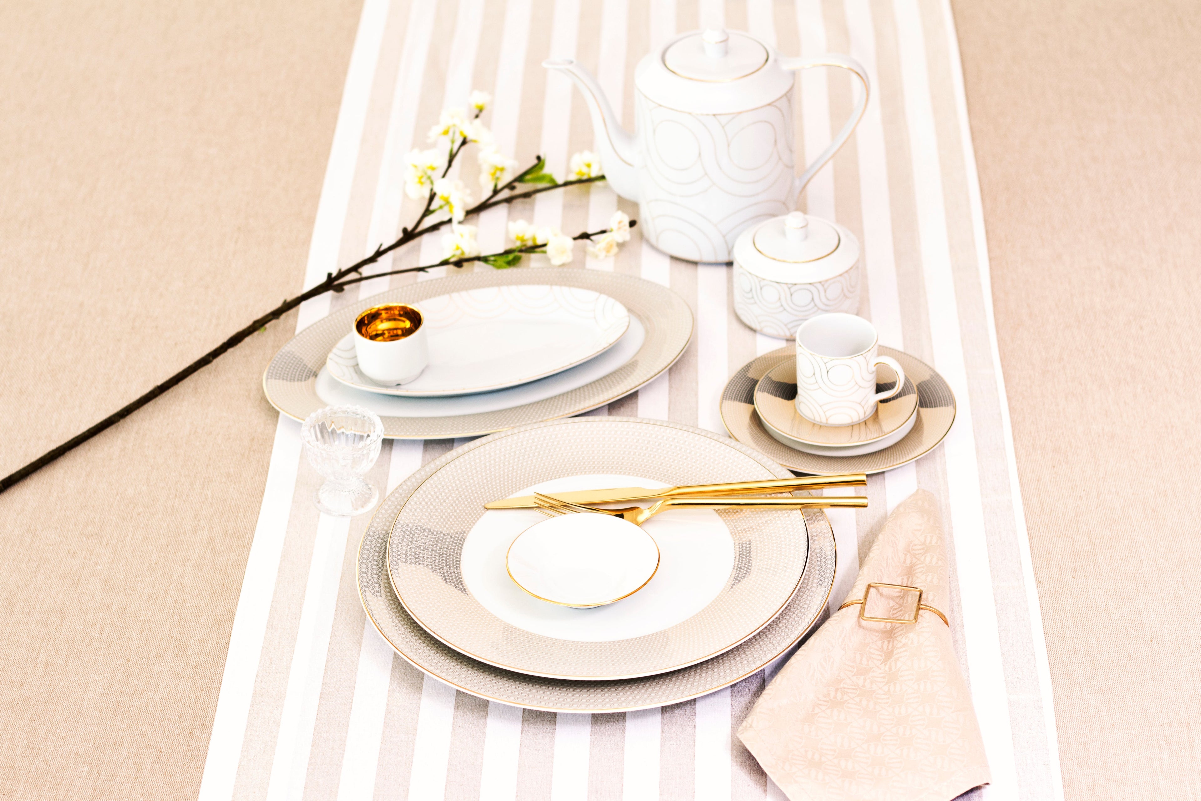 Infinity Espresso Cup & Saucer (Set of 2)