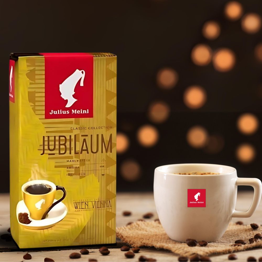 Julius Meinl Jubiläum Medium-Light Roast Ground Coffee, 17.6 oz