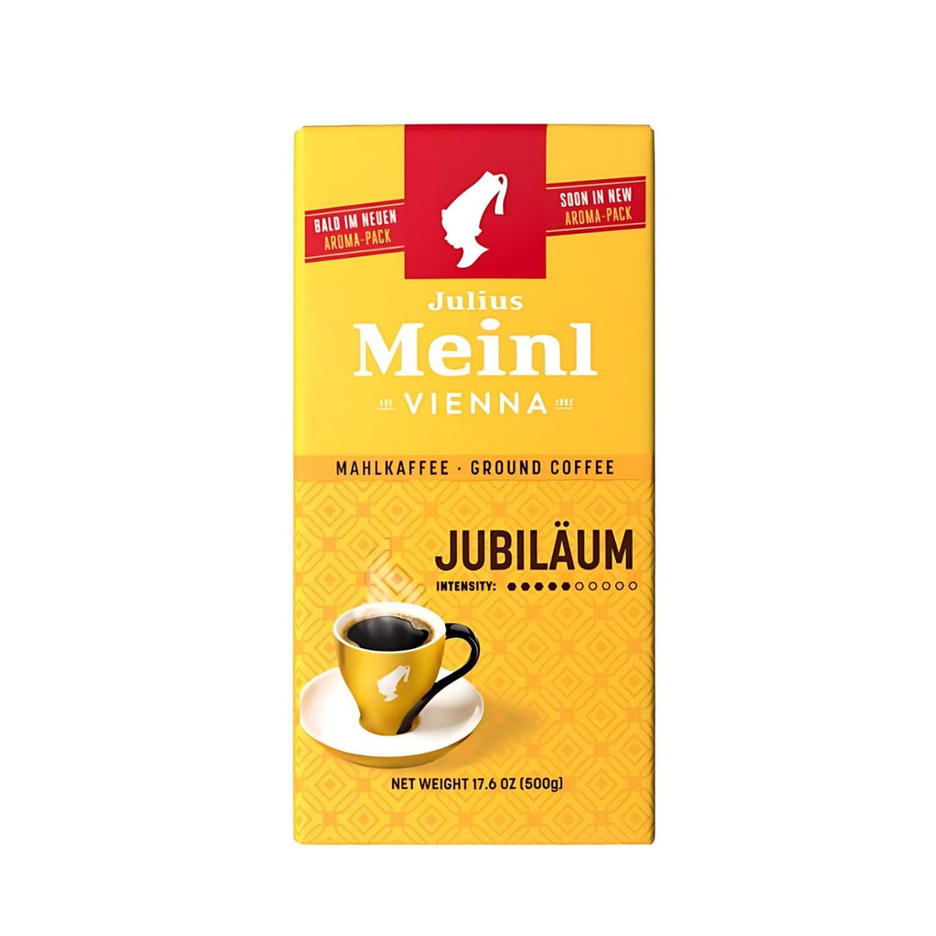 Julius Meinl Jubiläum Medium-Light Roast Ground Coffee, 17.6 oz