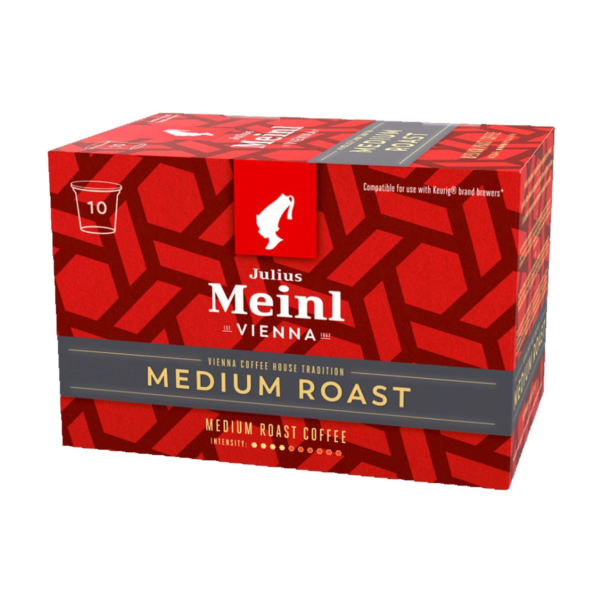 Julius Meinl Medium Roast Coffee K-Cups, 10 Count - Shop Coffee Hobby